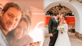 Ethel Pozo y Julián Alexander celebran su primer año de casados en México