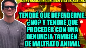 Juan Víctor se defiende y responde a su ex Andrea San Martín