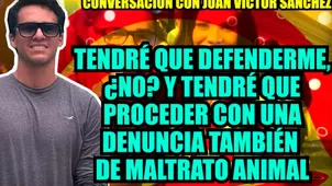 Juan Víctor se defiende y responde a su ex Andrea San Martín