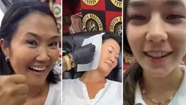 Kyara Villanella le regaló a Keiko Fujimori su primer piercing en su cumpleaños