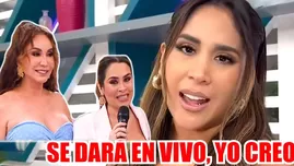 Melissa Paredes no descartó reunirse con Ethel y Janet: "Se dará en vivo".
