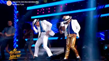 Gino Pesaressi "rompió" en la semifinal de El gran show con coreografía de Michael Jackson
