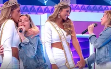 Bárbara Cayo sorprende en vivo a Alessia Rovegno al cantarle emotivo tema - Noticias de miss-peru