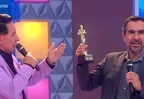 Giovanni Ciccia recibió un "Oscar" como mejor actor de Al fondo hay sitio: "Siempre quise tener uno"