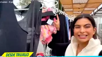 Ivana Yturbe remató su ropa por segunda vez en Trujillo con accesorios desde 2 soles