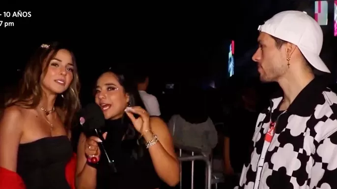 Luciana Fuster se divierte en concierto y revela: Patricio Parodi solo no sale