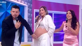 Mario Hart: Korina Rivadeneira muestra su avanzado embarazo antes de conocer a su segundo bebé.