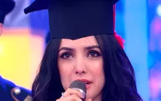 Rosángela Espinoza se emocionó hasta las lágrimas tras recordar su graduación de la universidad - Noticias de marianita-espinoza