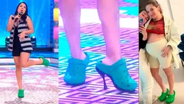 Tula Rodríguez sorprende al lucir Crocs con tacón de 650 euros igual que Evaluna Montaner.