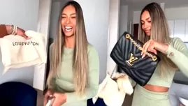 Ximena Peralta y sus costosas carteras que le regaló su novio.