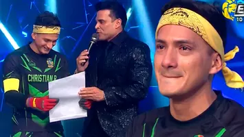 Christian Domínguez hizo llorar de emoción a participante de Tarapoto del casting EEG con tremenda sorpresa