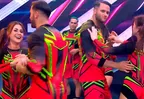 Ducelia Echevarría y Fabio Agostini sorprendieron al bailar salsa en vivo con tremenda coreografía