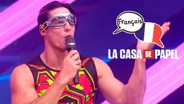 Facundo González demostró que domina el idioma francés y cantó "Bella Ciao".