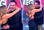 Johanna San Miguel dio tierno beso a Carlos Carlín tras ganar a Jota Benz en competencia extrema