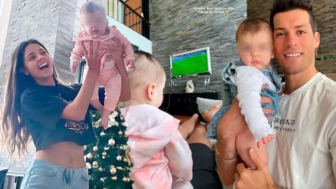Luciana Fuster y Patricio Parodi comparten tiernos momentos con su sobrina Aitana