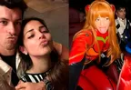 Luciana Fuster y Patricio Parodi se encontraron con Rosalía y Rauw Alejandro en fiesta por Halloween