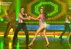 Luciana Fuster y Patricio Parodi se lucieron con acrobática coreografía