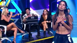 Luciana Fuster y su reacción al quedar eliminada en baile por Axé Bahía