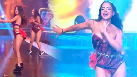 Onelia Molina sufrió percance con su vestuario en plena presentación de su baile en "Daley play"