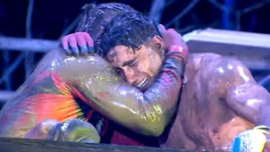 Pancho Rodríguez consoló a Said Palao tras verlo llorar.