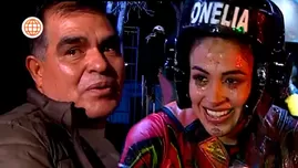 Papá de Onelia Molina lloró por triunfo de su hija en EEG.