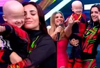 Rosángela Espinoza presentó a su sobrino Ian en vivo y Johanna San Miguel tuvo tierno gesto