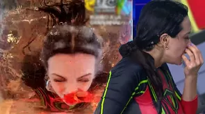Rosángela Espinoza sufrió fuerte golpe durante competencia frente a Karen Dejo en EEG