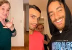 Said Palao grabó tierno video de TikTok junto a Austin Palao y su abuela tras cumplir 75 años