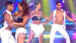 Said Palao sorprendió con espectacular coreografía como bailarín profesional junto a Paloma Fiuza