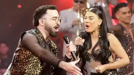 Bruenella Torpoco y Manuel Aumaitre deleitaron en el escenario con "Honda Costumbres"