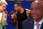 Edson Dávila aprovechó presentación de candidato para sorprender a Sergio George con canción en inglés