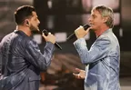 Nicolás Strauss cantó junto a su padre Jean Paul Strauss y conmovió a todos con performance