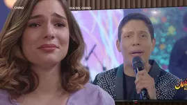 Alma se conmovió al escuchar a León dedicarle una canción