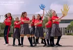 Luz y sus compañeras del colegio dedicaron emotivo video para frenar el bullying