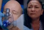 Yolanda lloró al ver a Ciro en ambulancia por descompensación