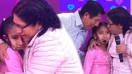 Akemy Calderón lloró de emoción por tierna sorpresa de sus abuelitos.