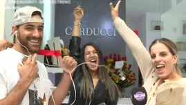 Austin Palao y Alejandra Baigorria inauguraron tienda de zapatos de su hermana Lorelein.