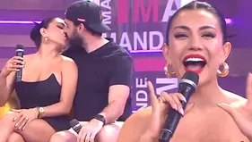 Diana Sánchez y su esposo Dan Guido se dieron romántico beso en vivo: "Te amo mucho"