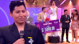 Juan Carlos Blas es el ganador de "Alta Costura" gracias al puntaje de Ale Fuller