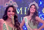 Luciana Fuster ensaya el grito típico del Miss Grand International