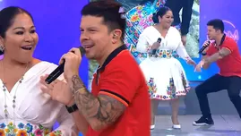 Mario Hart enseñó a bailar reguetón a Sonia Morales y ella quedó sorprendida.