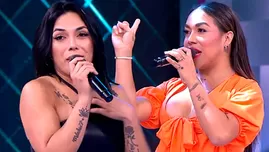 Milechi y Dayanita se enfrentaron a duelo de rap en vivo