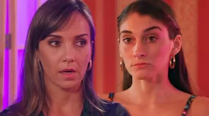 Carla reapareció con avanzado estado de embarazo y se presentó ante Fernanda