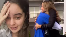 Silvana Cañote lloró al ver en reencuentro de Sasha y Maria Grazia Gamarra