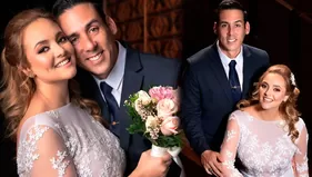 Carla Tello compartió fotos inéditas de su boda privada con Emilio Huaco: "Todo salió perfecto"