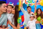 Erick Elera y Allison Pastor celebraron a lo grande el cumpleaños de su hijo Lucas