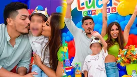 Erick Elera y Allison Pastor celebraron a lo grande el cumpleaños de su hijo Lucas