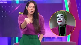 Jazmín Pinedo compararon su vestuario con el Guasón de Batman en vivo