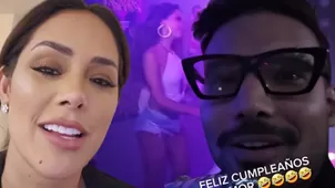 Karen Schwarz grabó a Ezio Oliva cautivado por el baile de Anitta: "Se pegó"