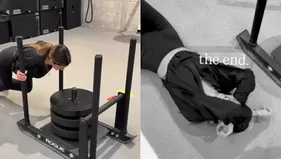 Luciana Fuster acabó "desmayada" tras arduo entrenamiento